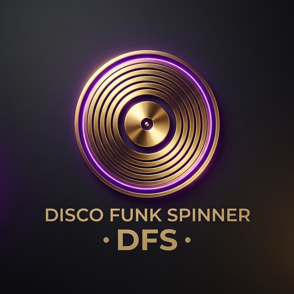 Disco Funk Spinner Logo